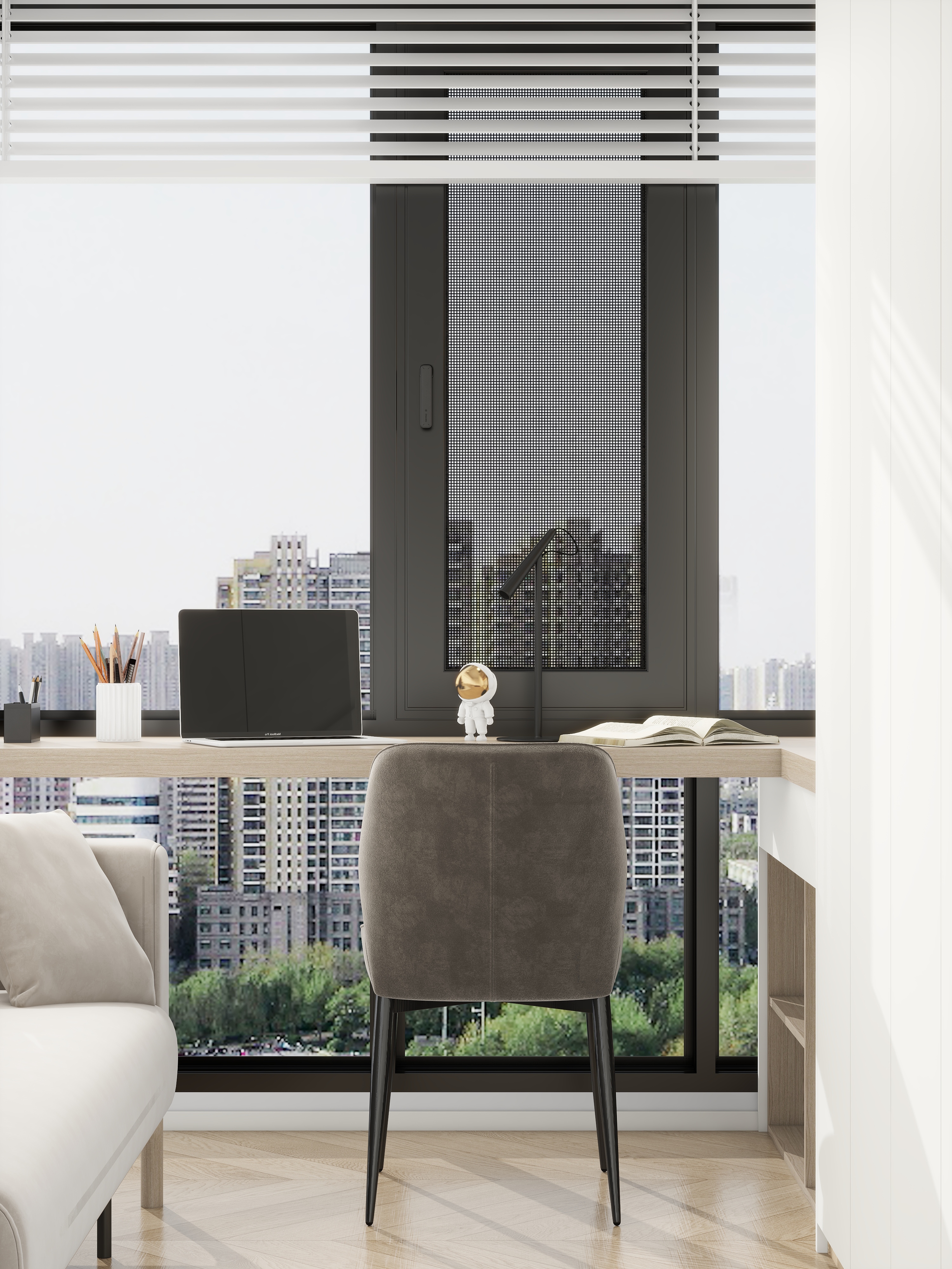 设计师珂源-溯禾·三千樾124㎡4室装修效果图