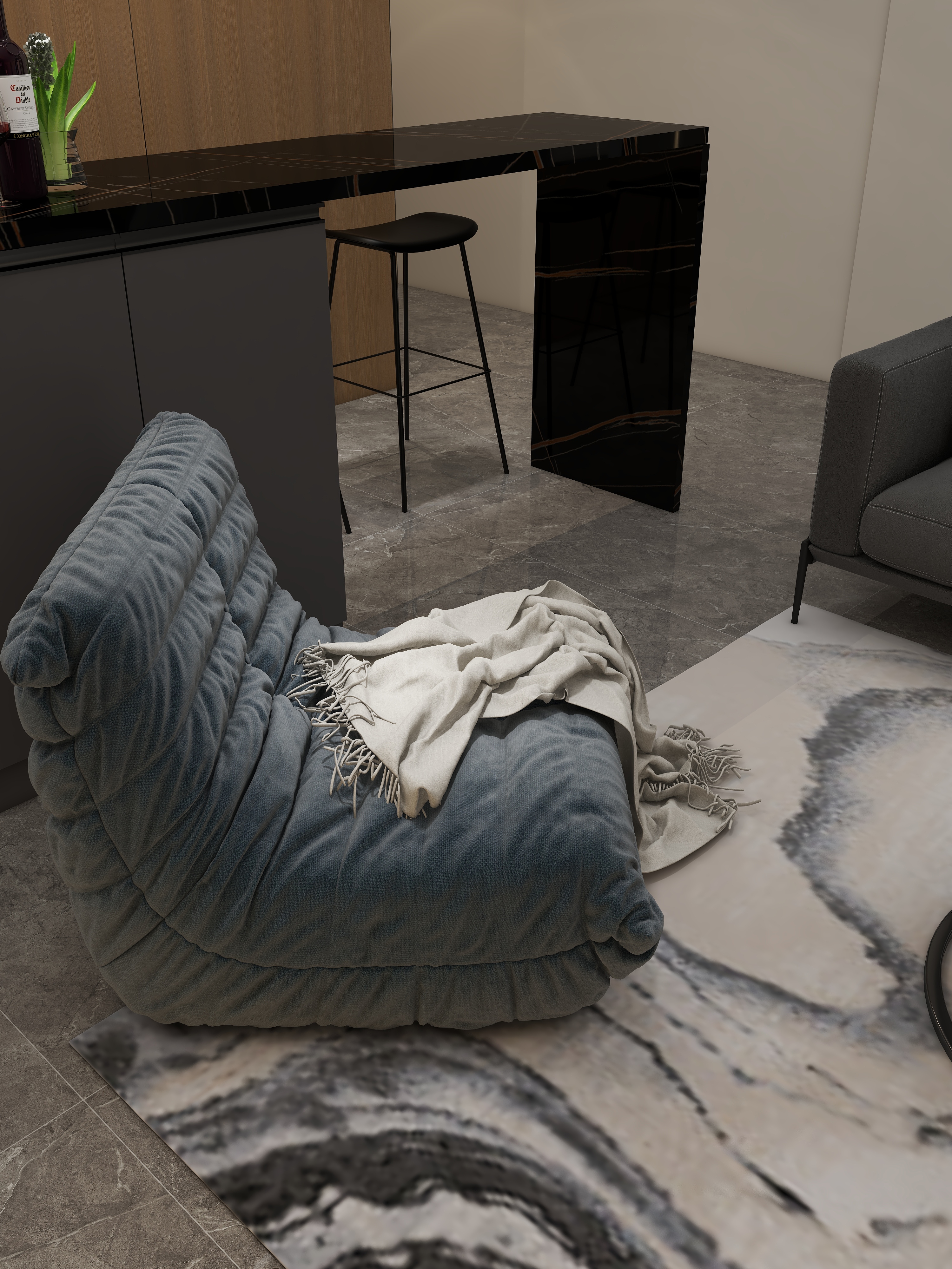 卡塔尼雅-全屋定制展厅-装修设计方案