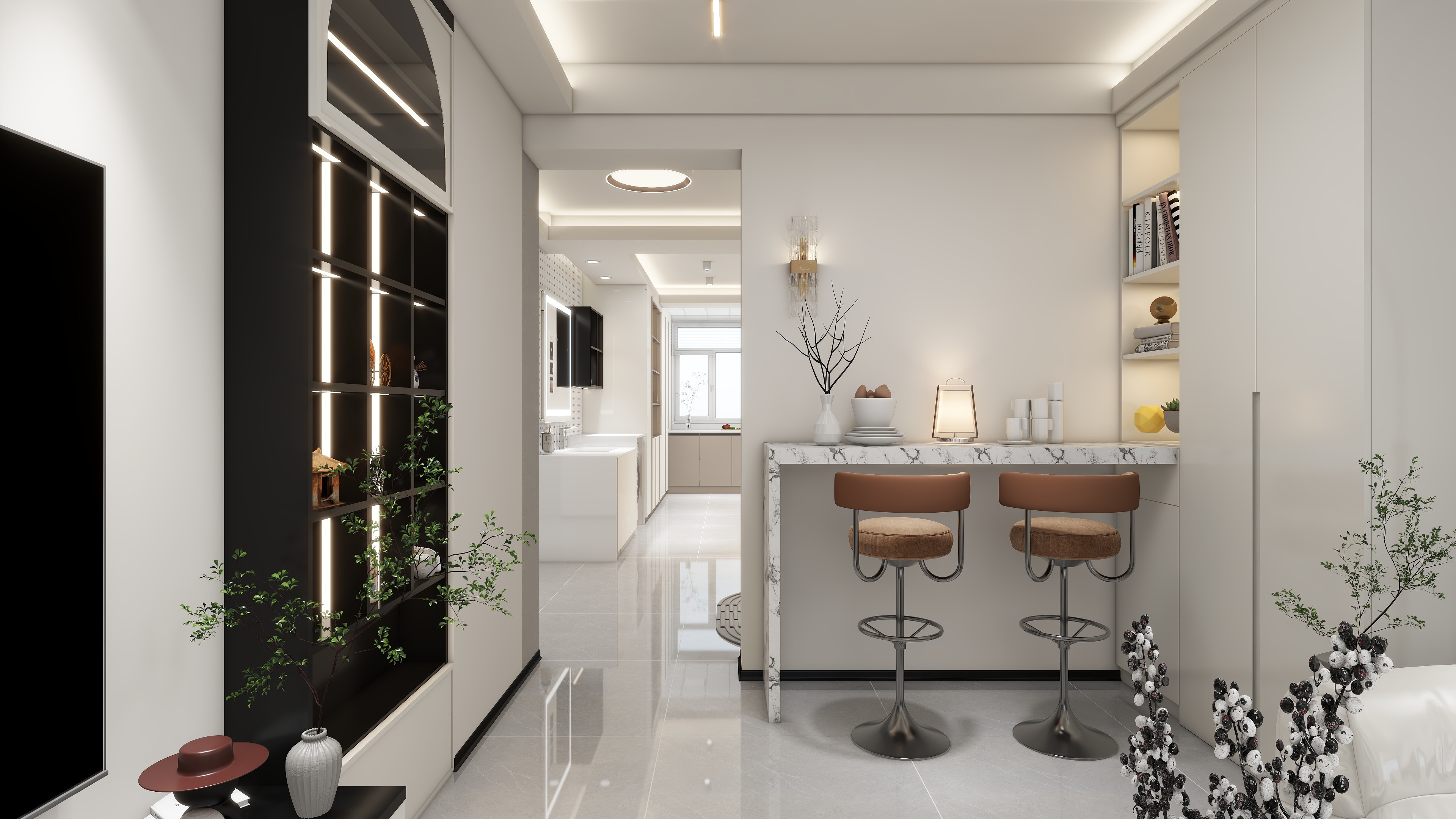 设计师言色-80年代老旧小区改造现代简约装修效果图