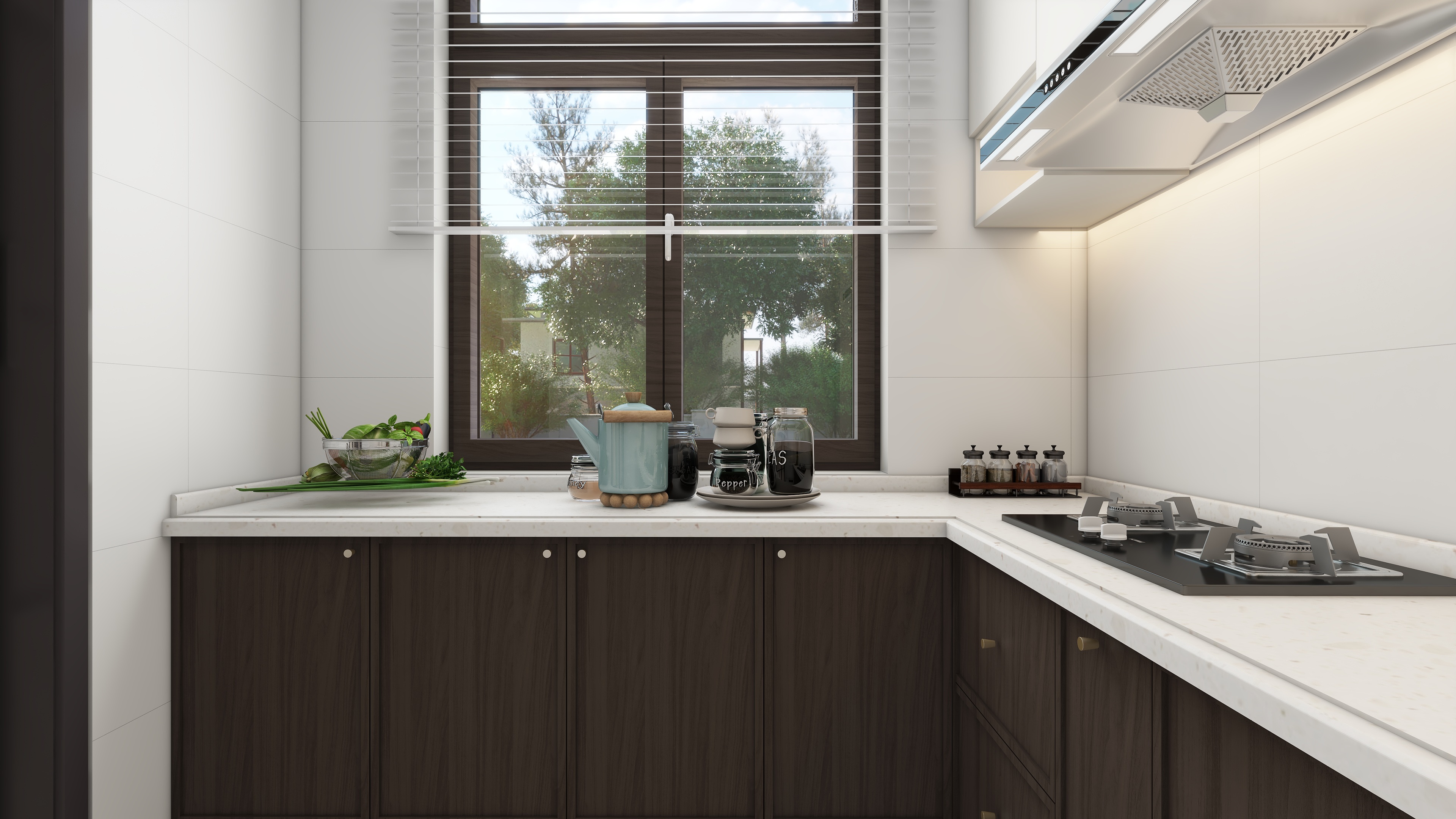 设计师言色-自建房诧寂复古风装修效果图