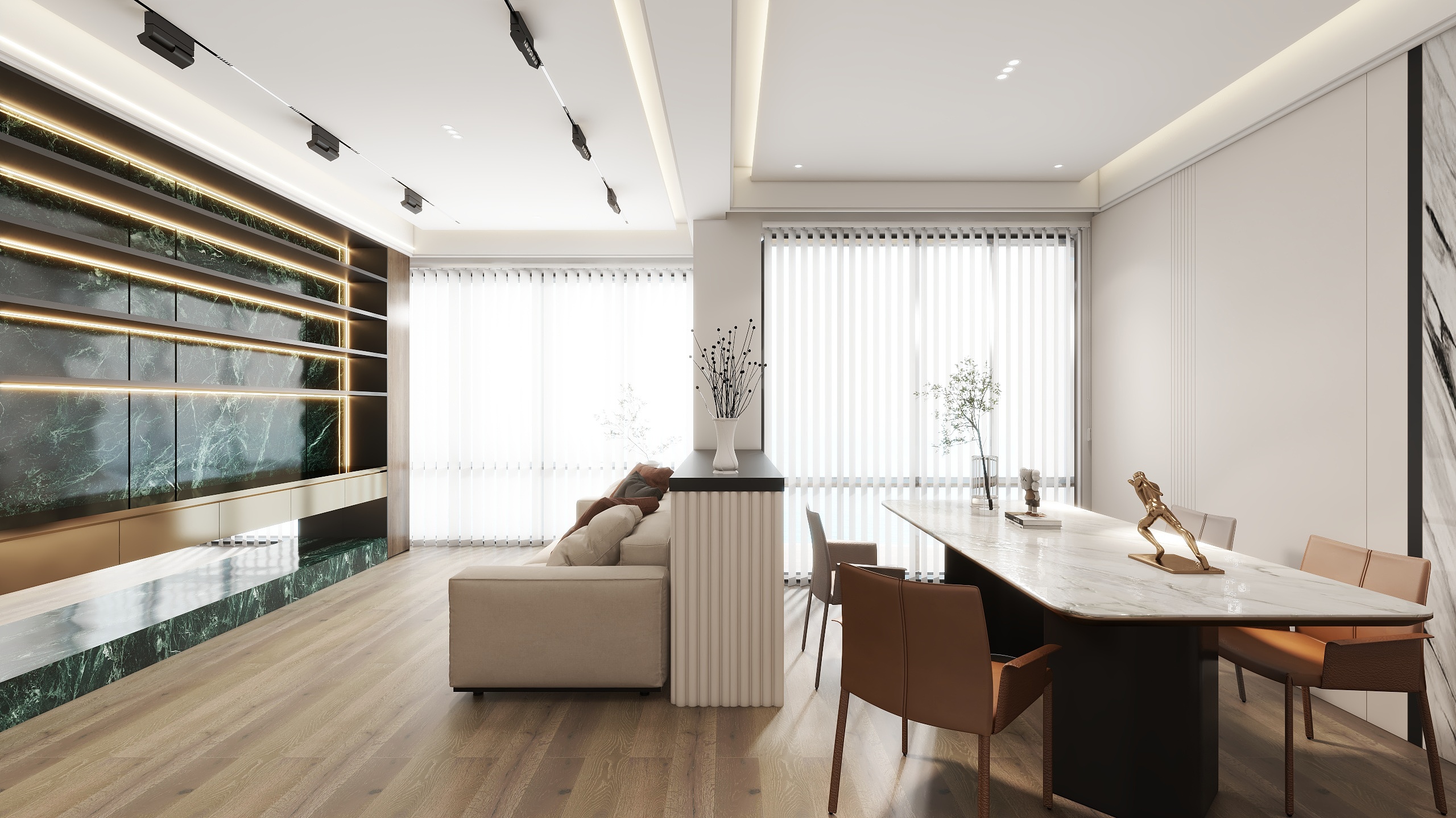 张凯-现代意式-私宅设计-装修设计方案