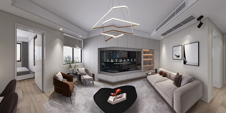 zhouqi1001-隐驾小区-三代人的宁静优雅-装修设计方案