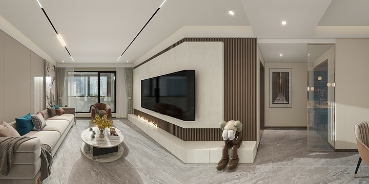 YX空間设计-现代轻奢-装修设计方案