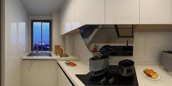 高端全铝家居定制设计-哈尔滨橱柜-装修设计方案