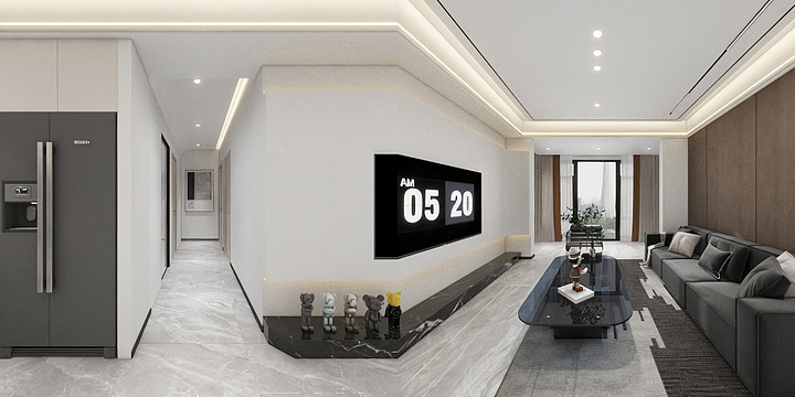 设计3组-轻奢简约-装修设计方案