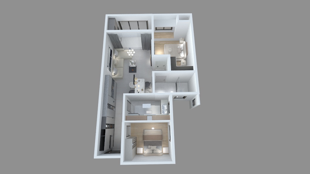 皓月映空千里明-江宸佳园85-装修设计方案