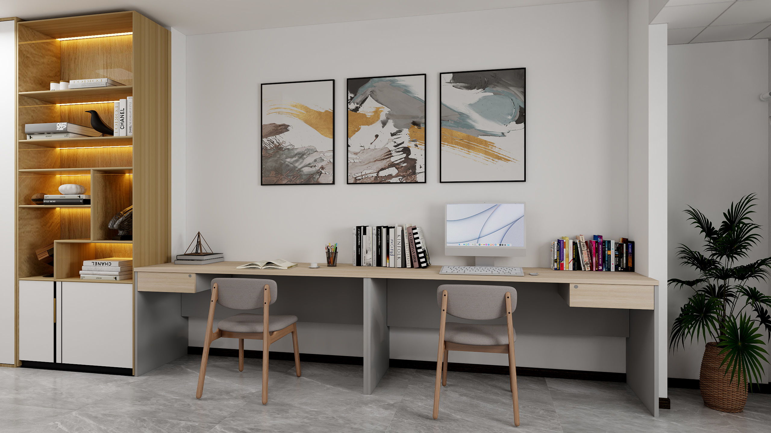 柏林没有日落.-单双人宿舍-装修设计方案