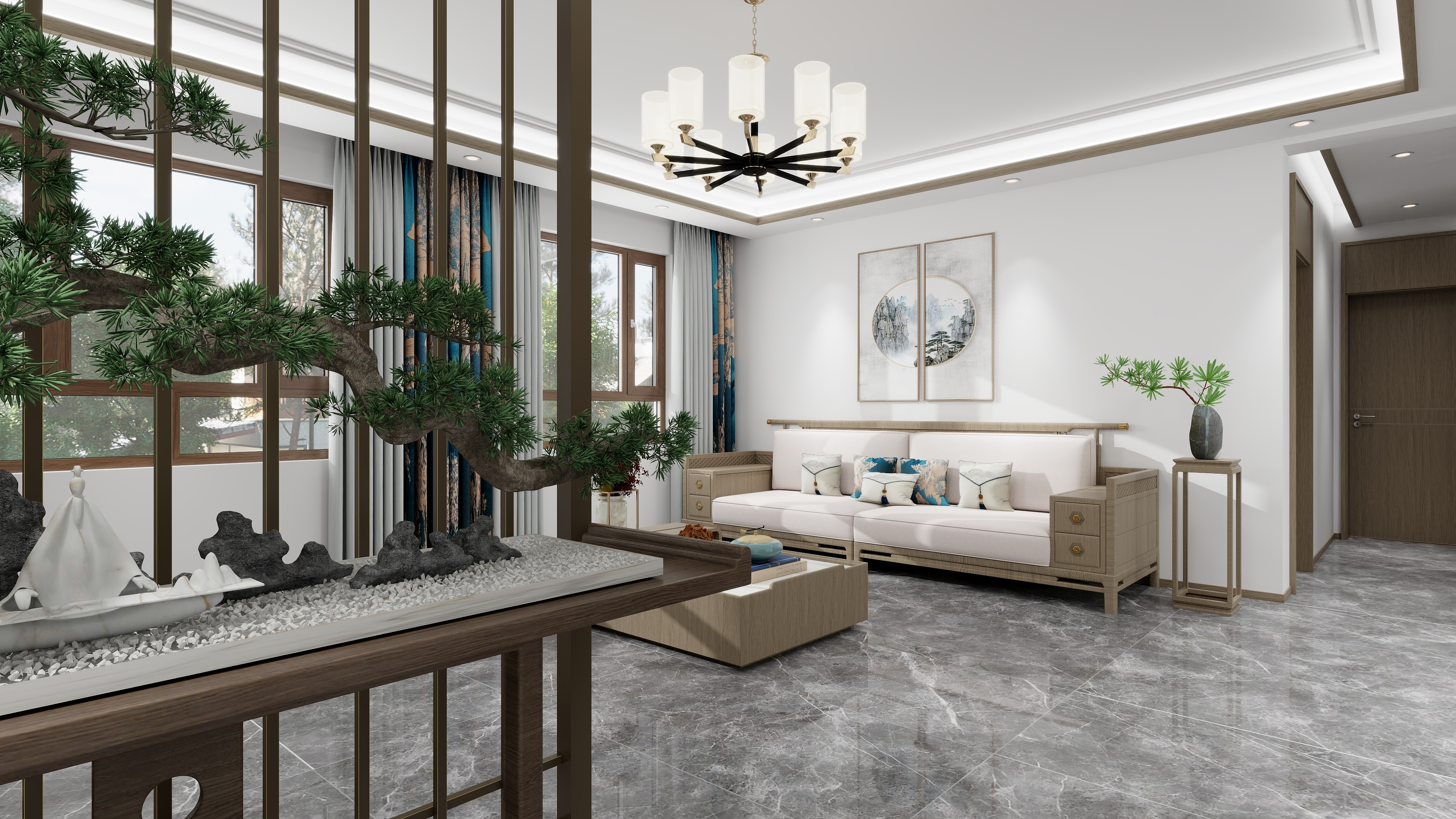 木凡全屋定制2337-春花朝-装修设计方案