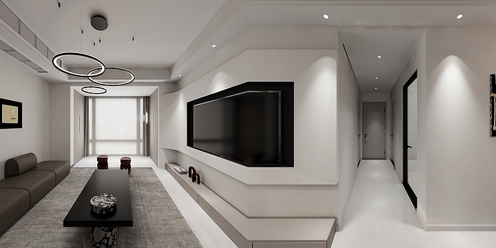 郑杰-西城佳园效果图-装修设计方案