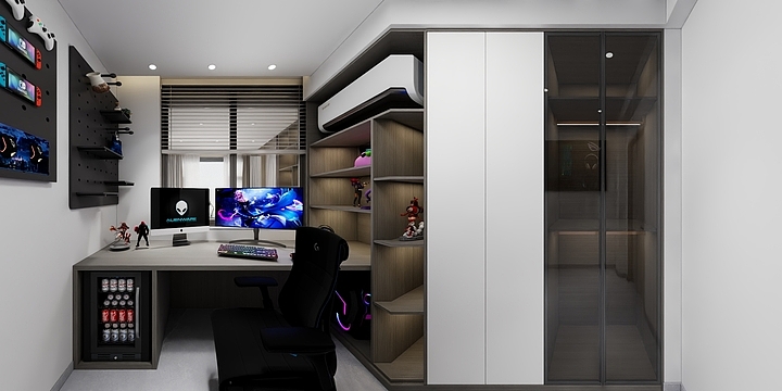 设计张淼冰-状元府 115㎡3室 现代风格-装修设计方案