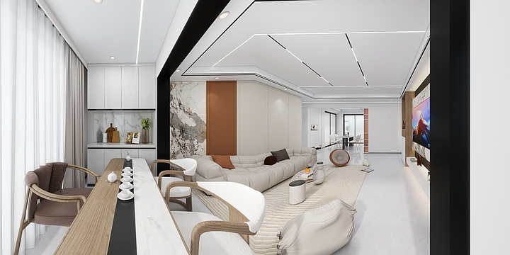 泉州友邦-玉兰华苑--白-装修设计方案