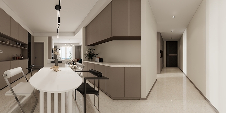 设计师王君-黄河路家属院157 黄老师雅居方案1-装修设计方案