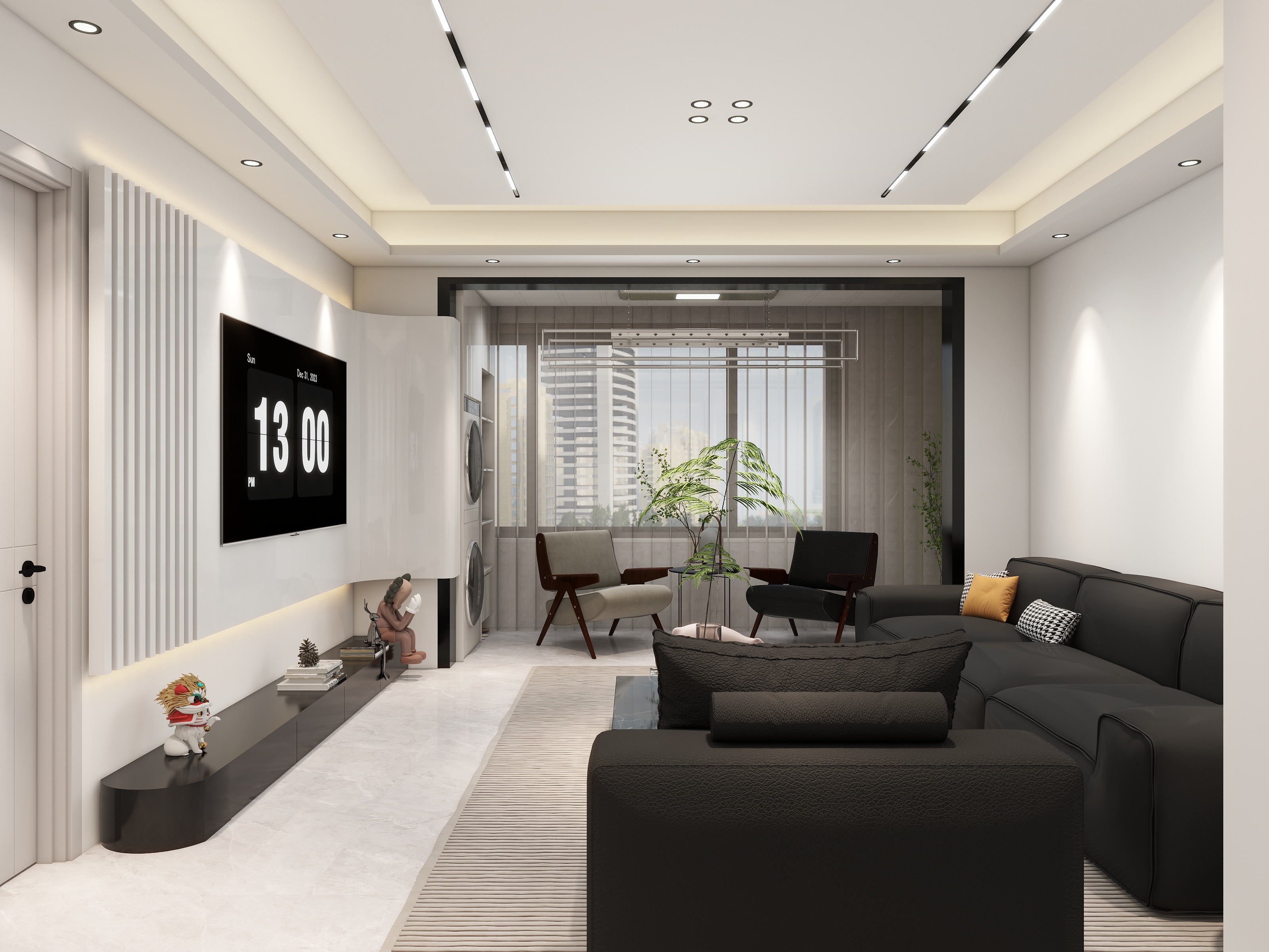 唯壹设计-110㎡3室-装修设计方案