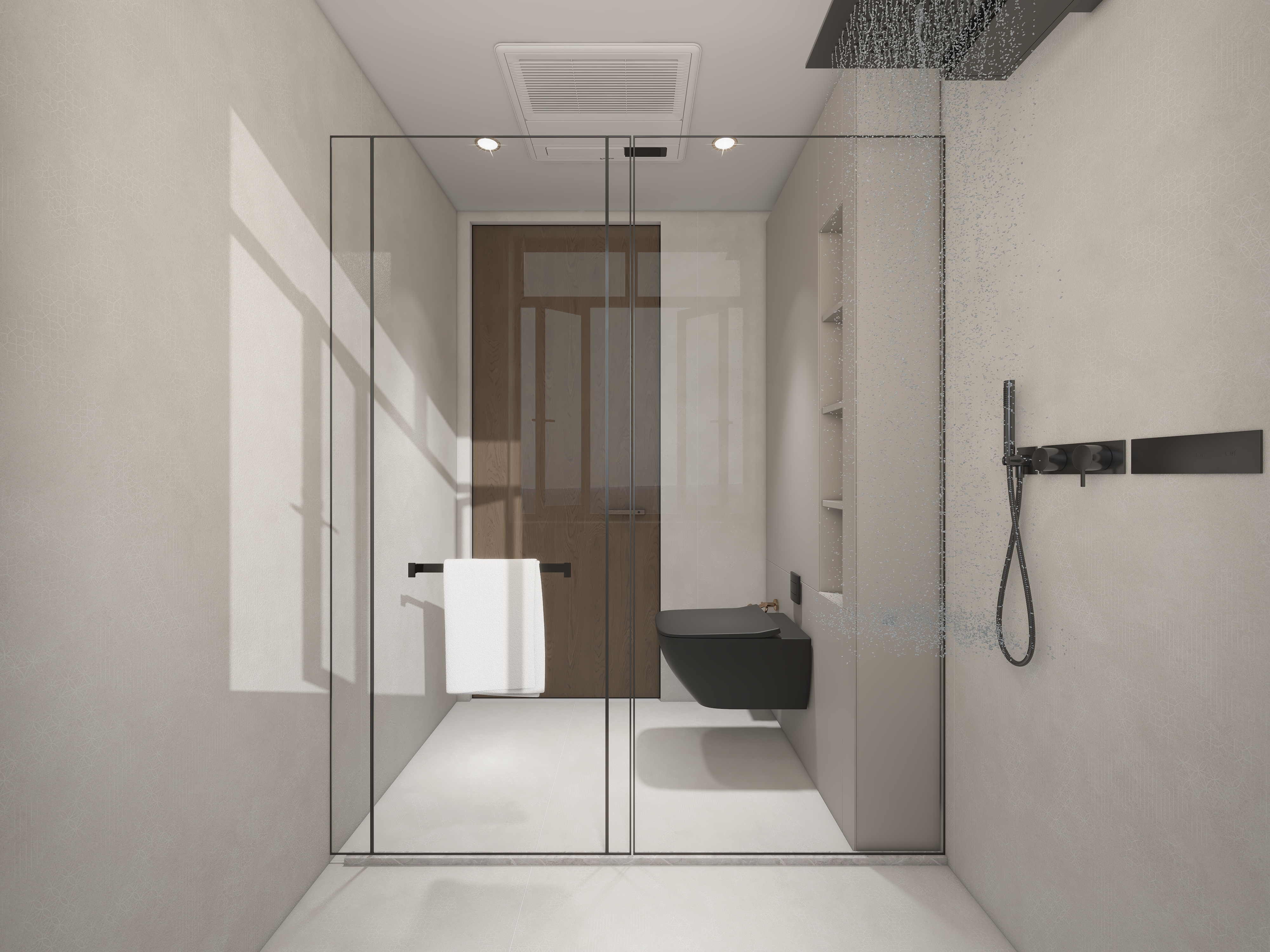 大金空调官方-100㎡新中式家居设计，品味东方的静谧与流动装修效果图