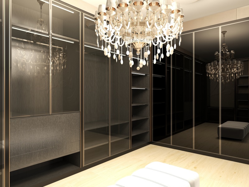 Modern Luxurious Walk-in Closet Ideas