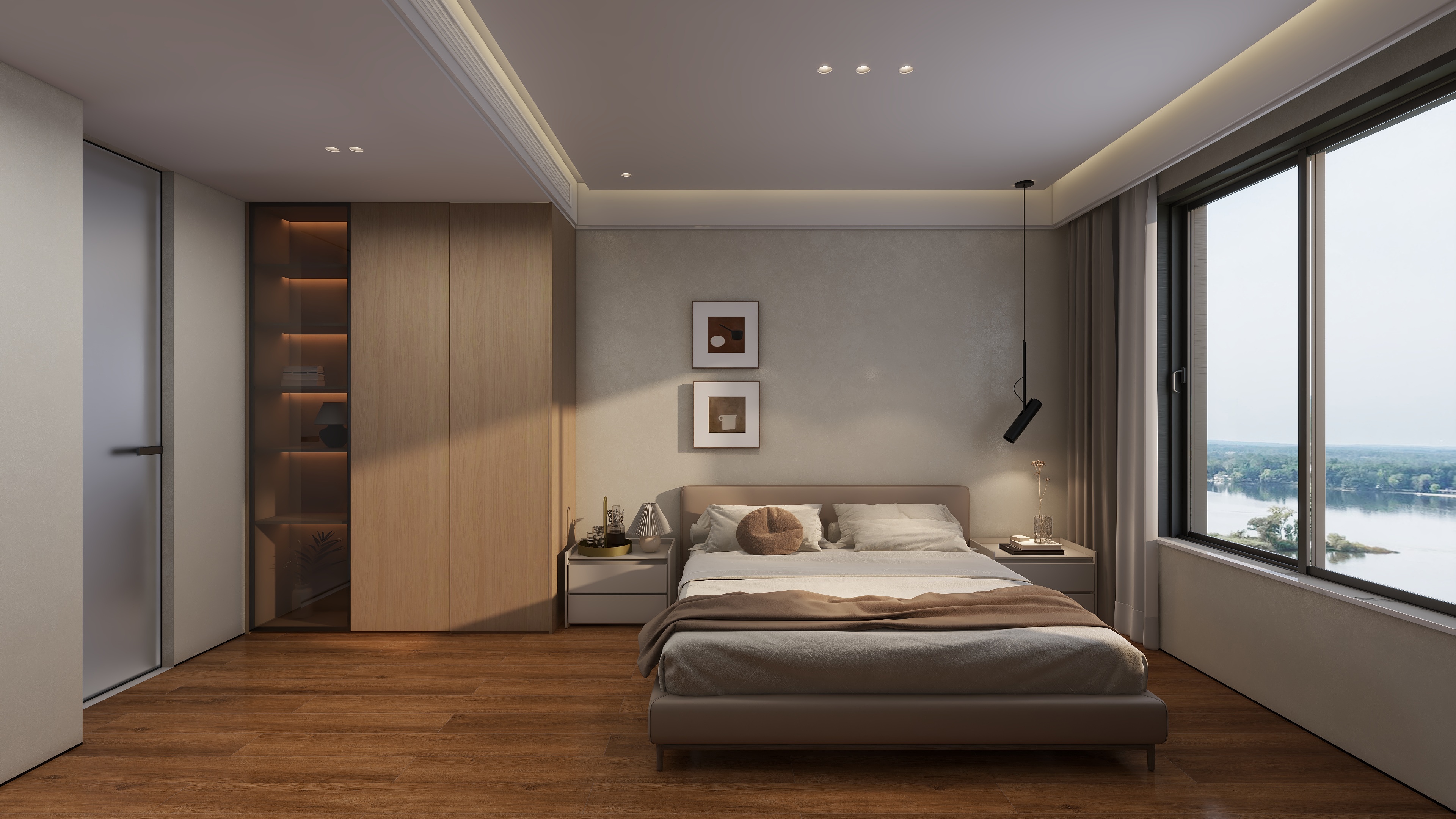 上海浩颖全屋定制-上海浩颖全屋定制—奶油简约-装修设计方案