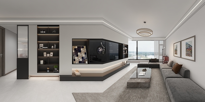 馨诚装饰效果-阅溪台9#2-801-装修设计方案