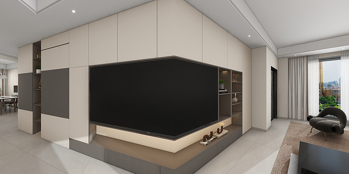 YSY室内家装效果图-通州区玉桥西里72-7-131-装修设计方案