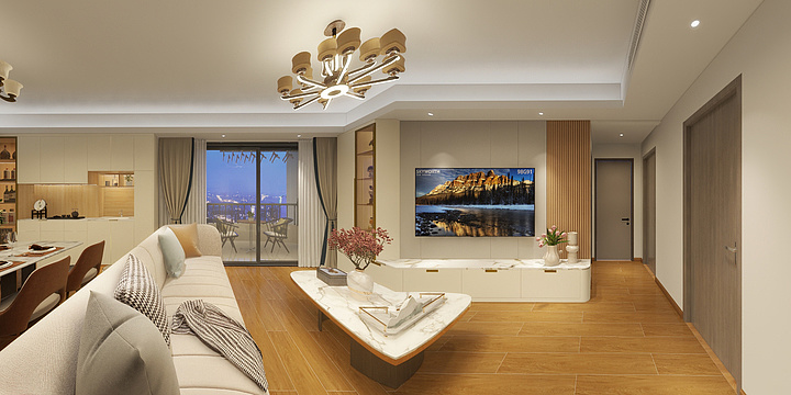 高端全铝家居定制设计-碧桂园豪园-装修设计方案