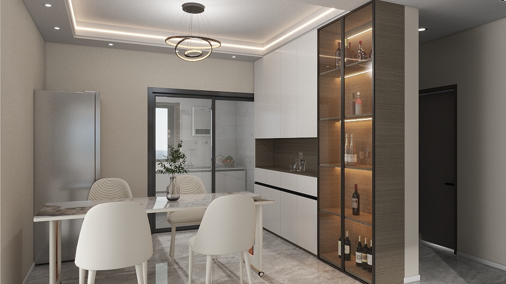 华居设计-龙汇·九璟台-装修设计方案