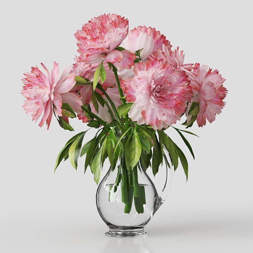 Pink floristry3D模型