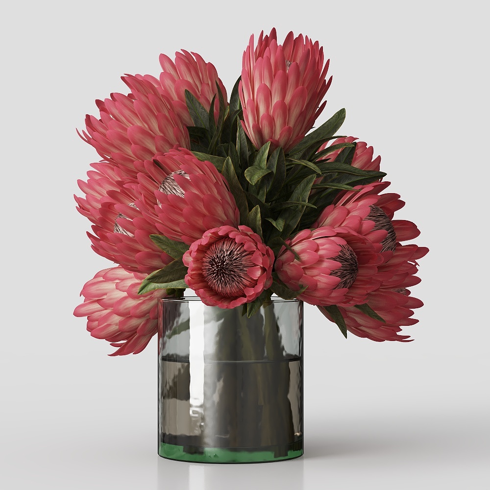 Modern  floral art3D模型