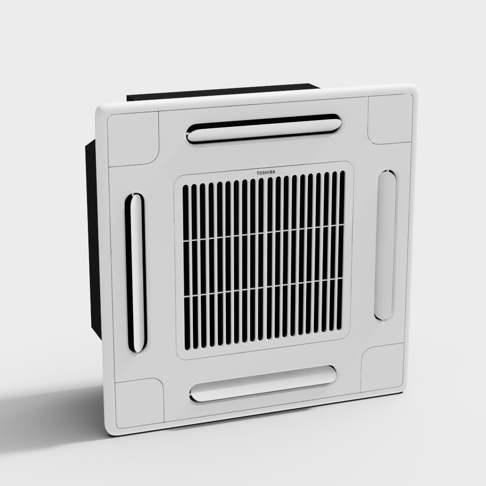客厅中央空调3D模型