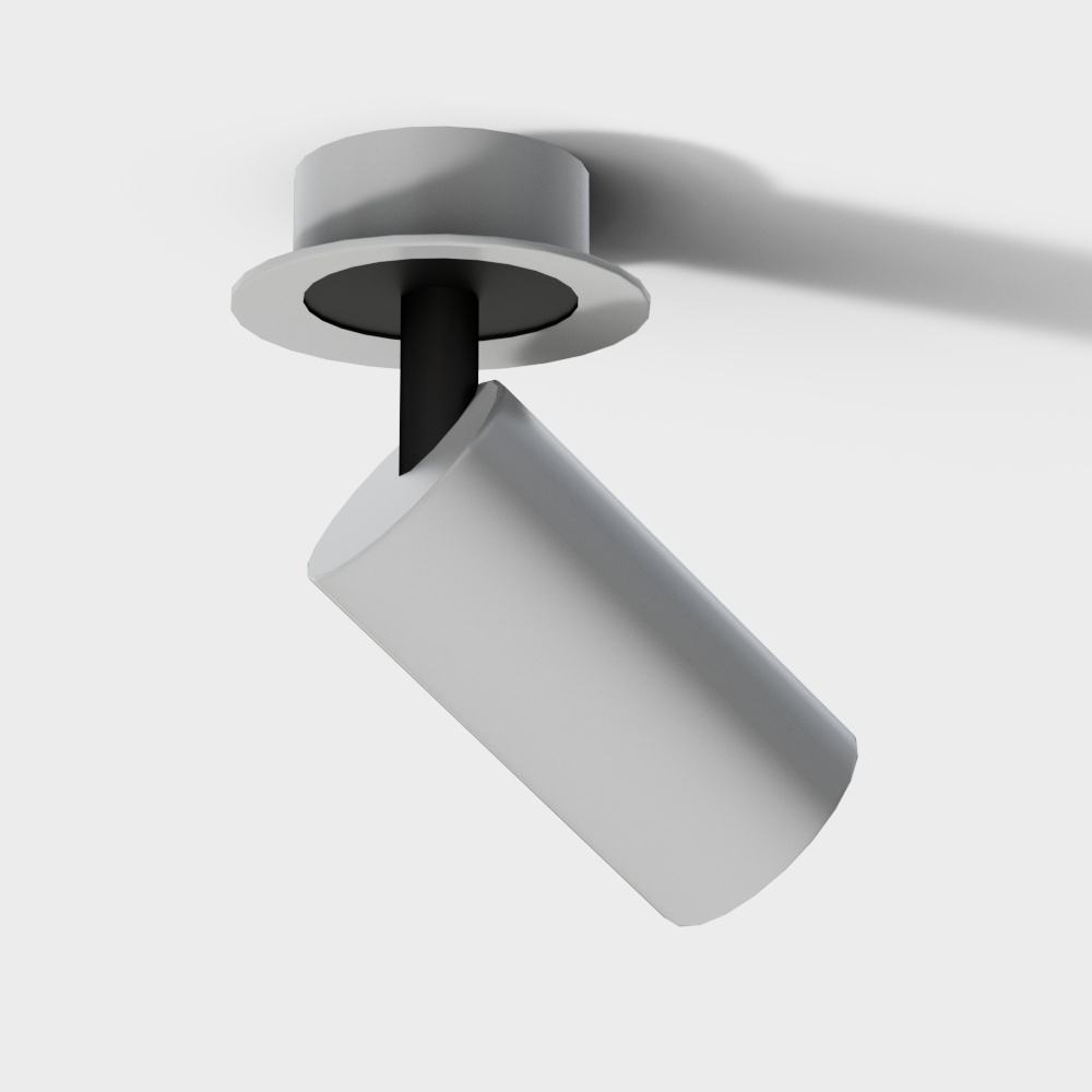 现代射灯3D模型