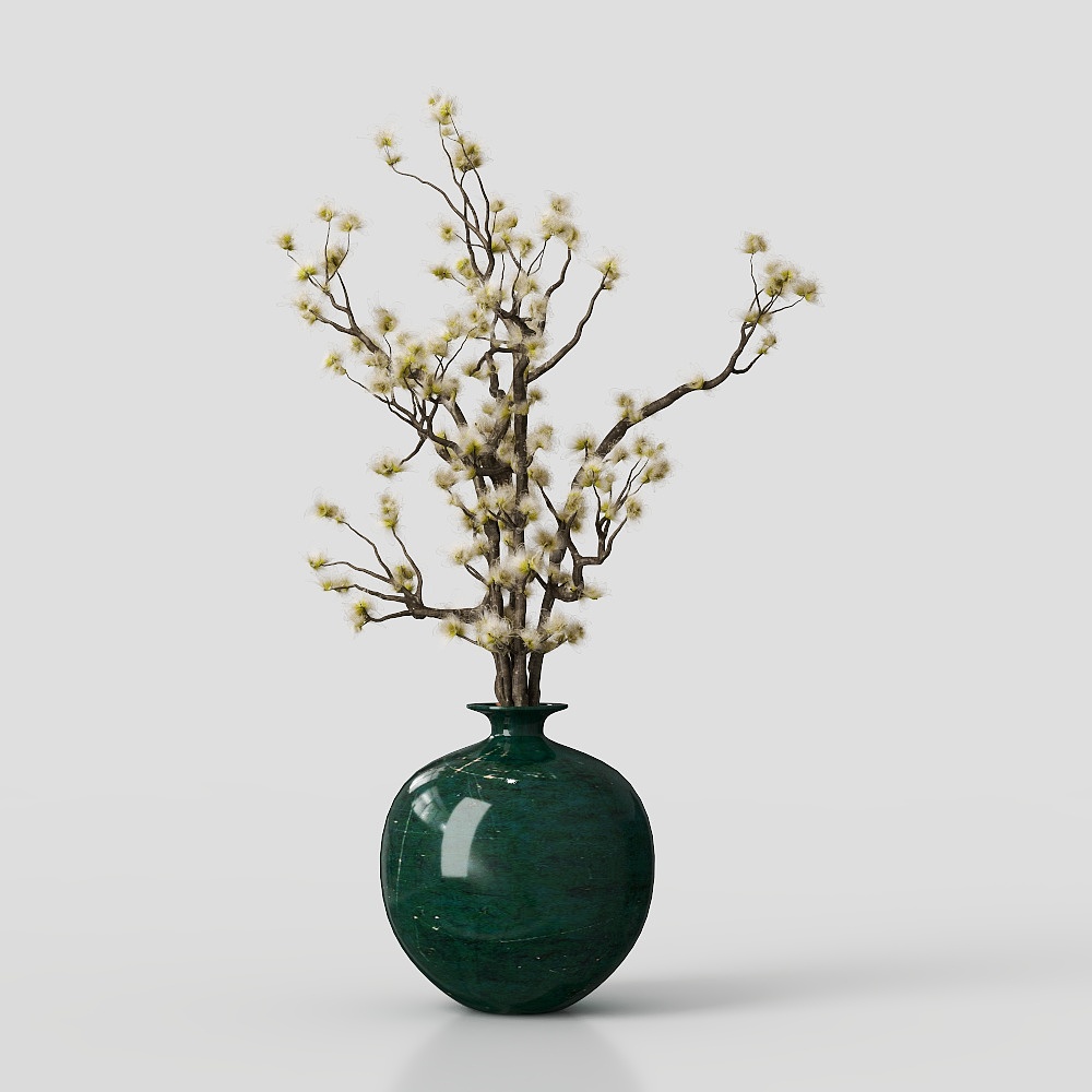 0507-新中式花瓶3D模型