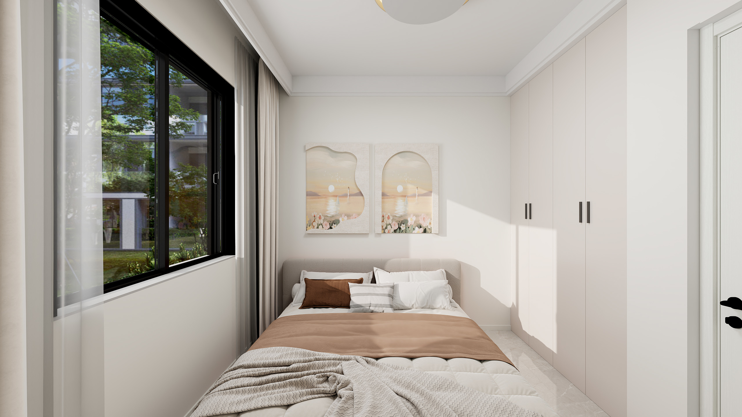 设计大师-阳阳-85㎡3室装修效果图