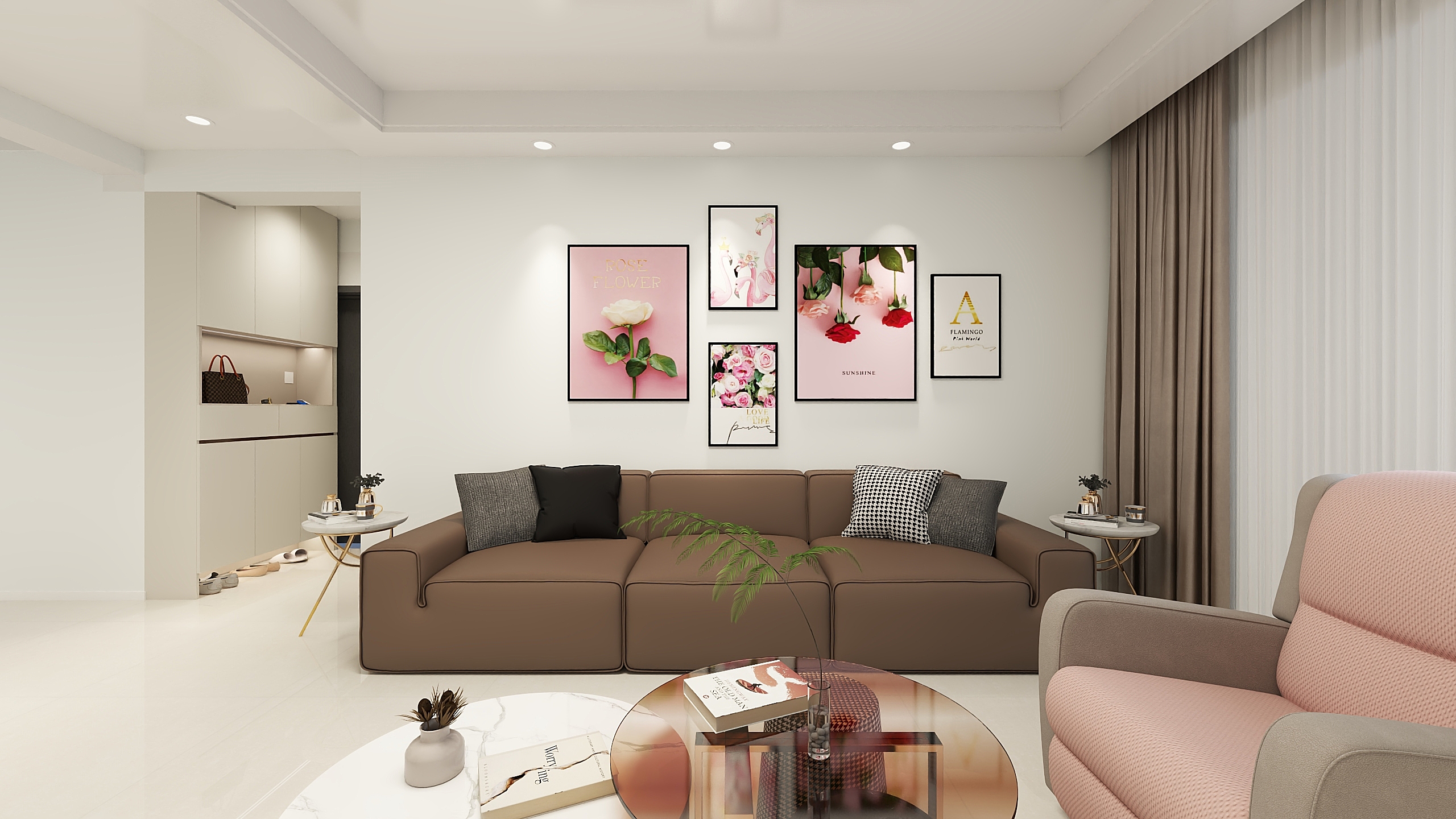 智善装饰-110㎡3室-装修设计方案