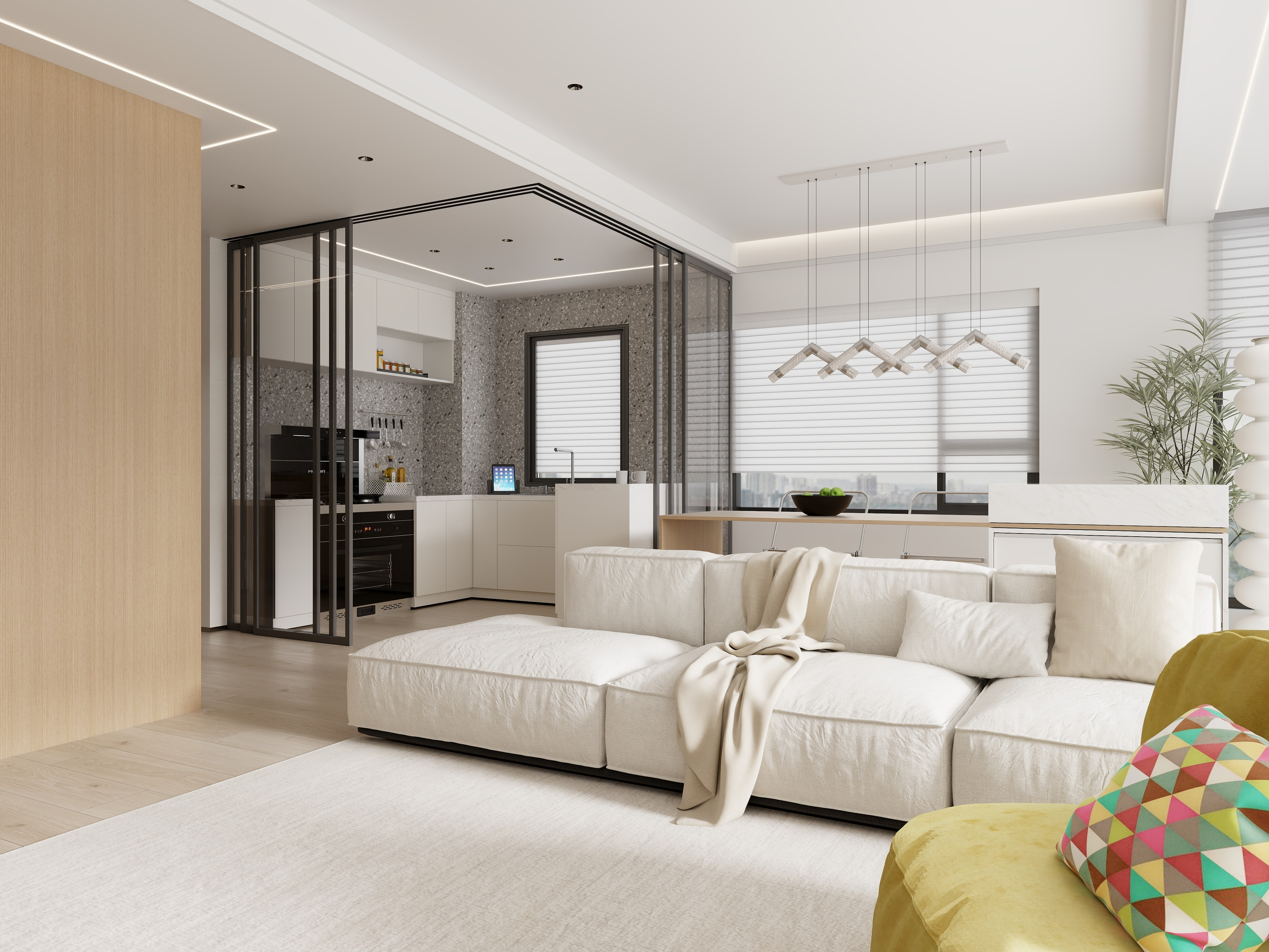 一个爱睡觉的懒虫-128㎡3室-装修设计方案