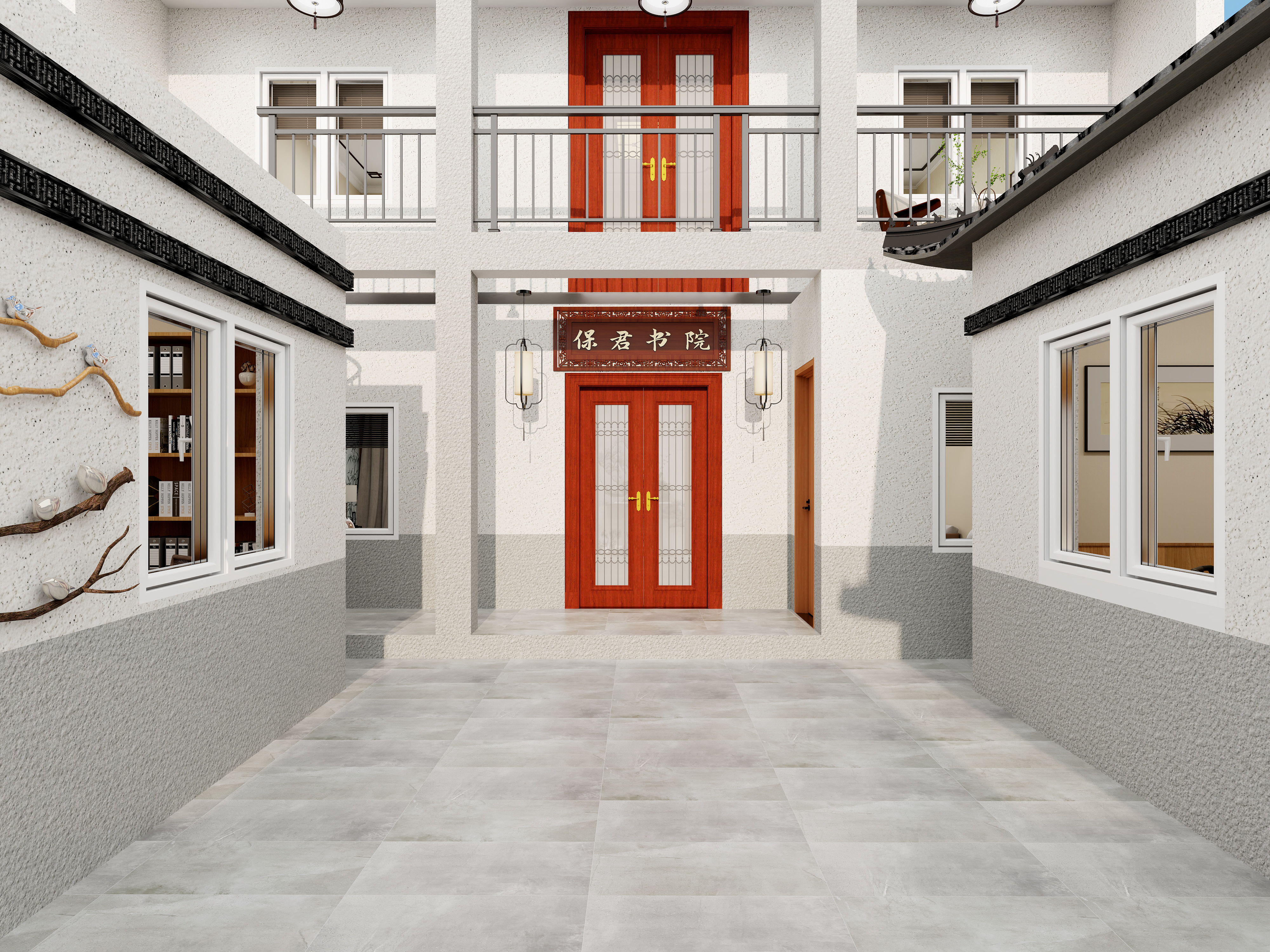 有糖设计工作室-保君书院装修效果图