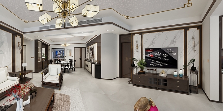 设计师赵军-万达二期张哥雅居-装修设计方案