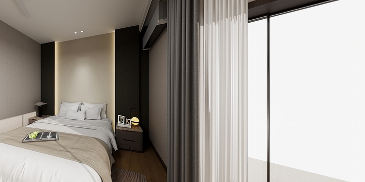 马来西亚小蔡一碟-Setia Alam_Racheal-装修设计方案