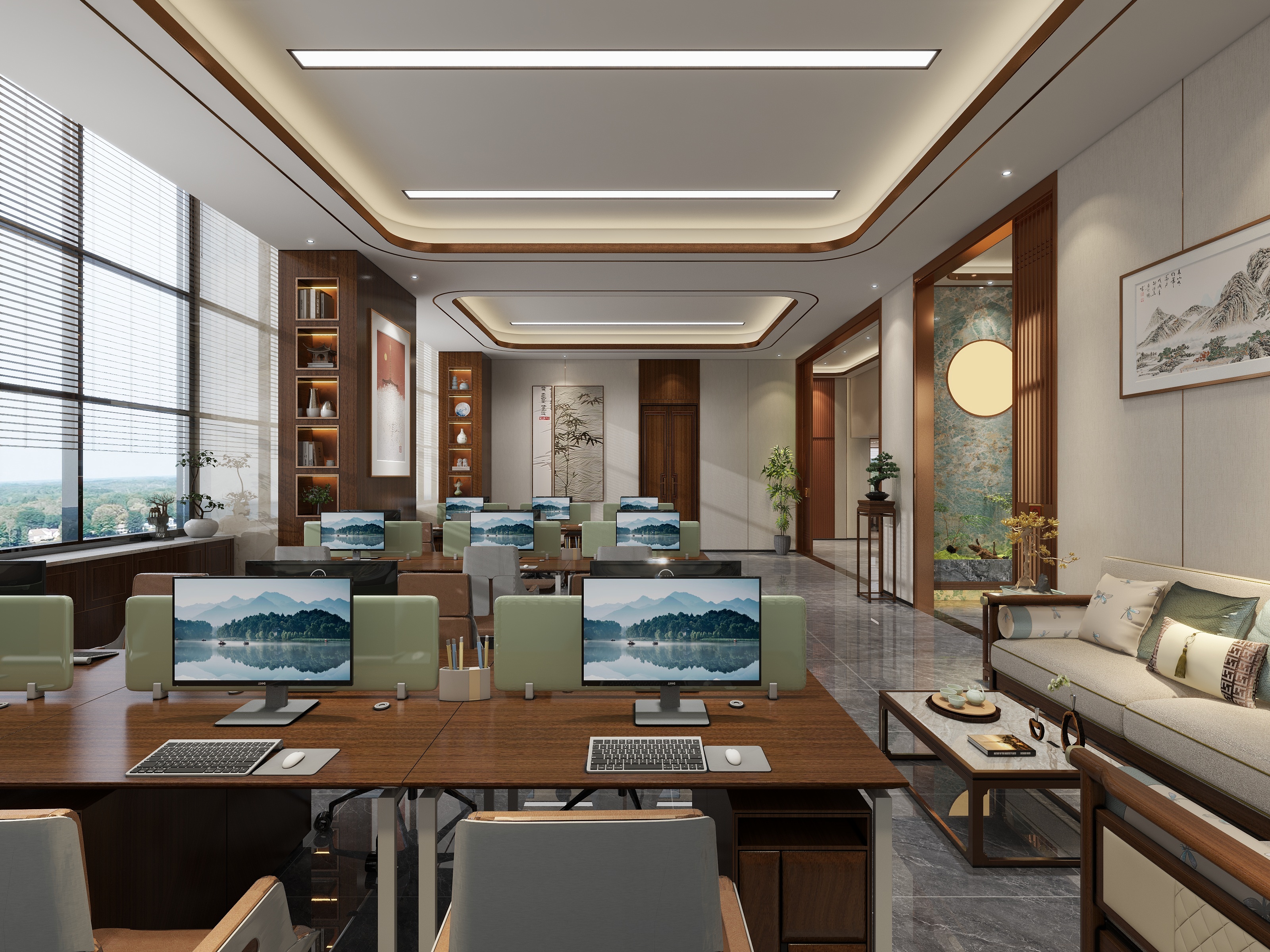 标系创展-惠州办公室5月装修效果图