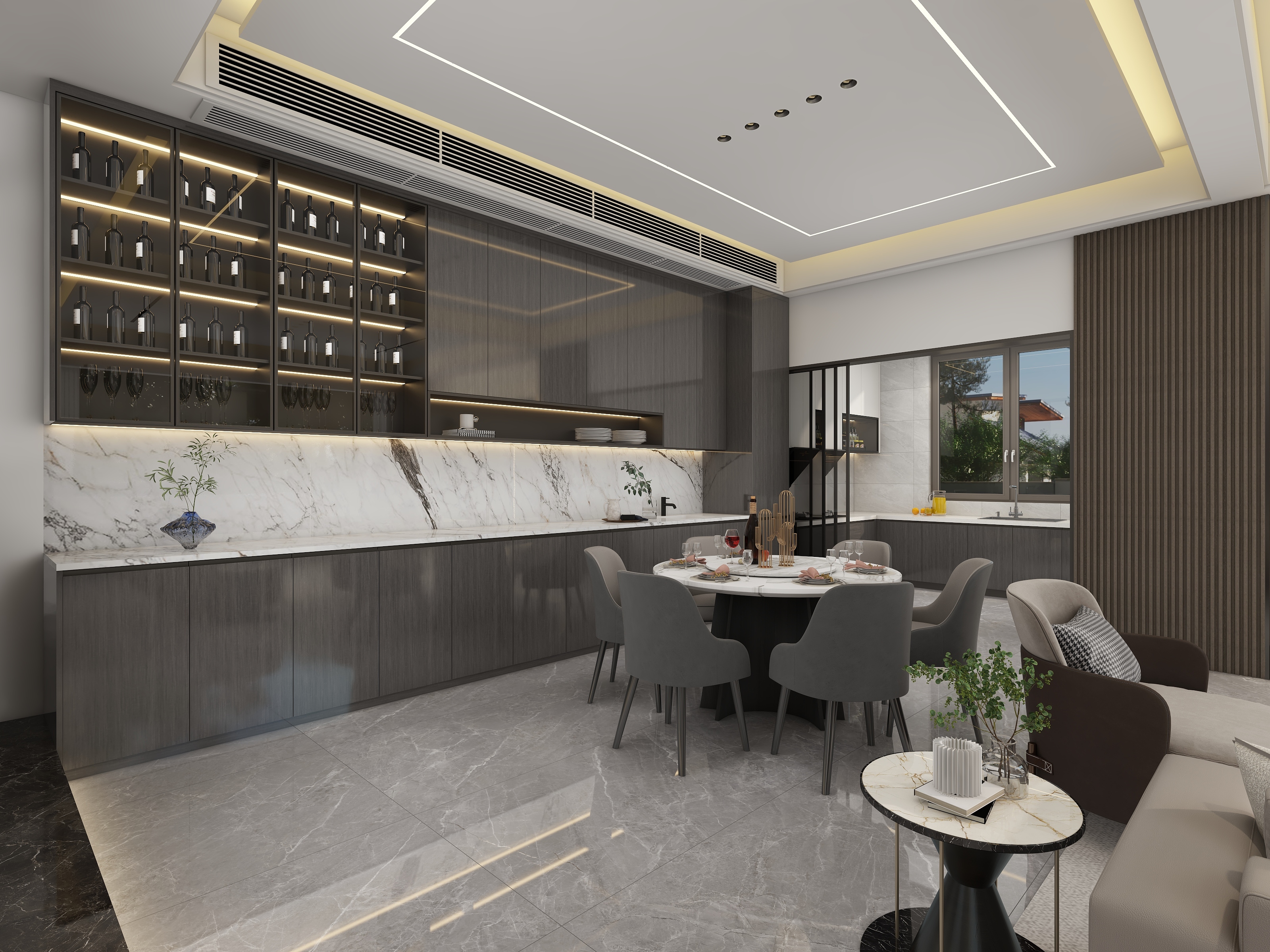 惠州装修找沫竹-惠州-自建别墅-现代装修效果图