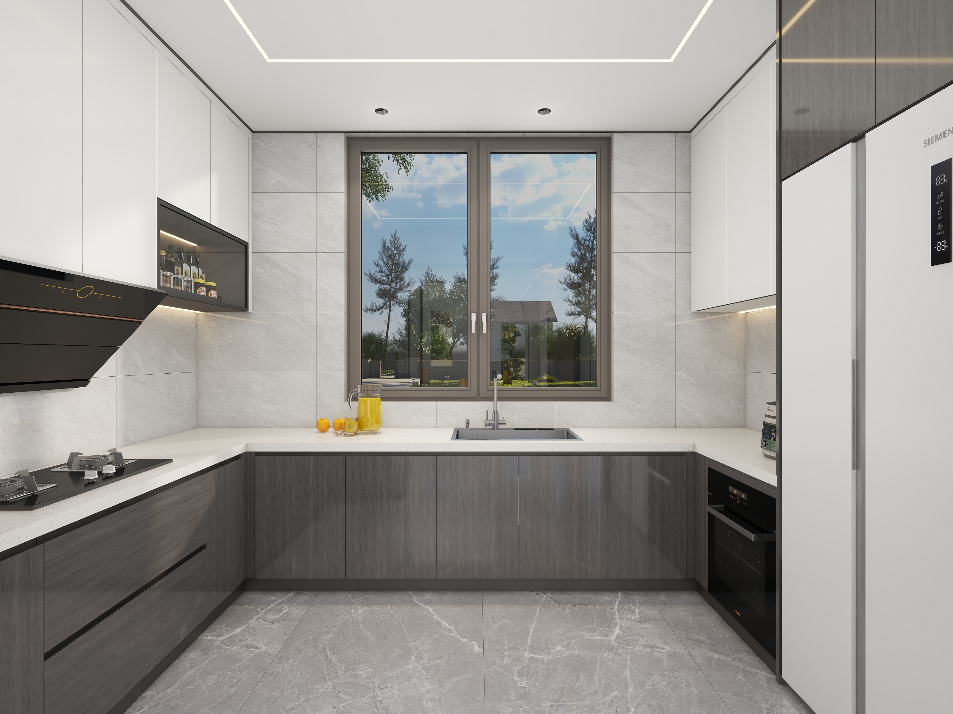 惠州装修找沫竹-惠州-自建别墅-现代装修效果图