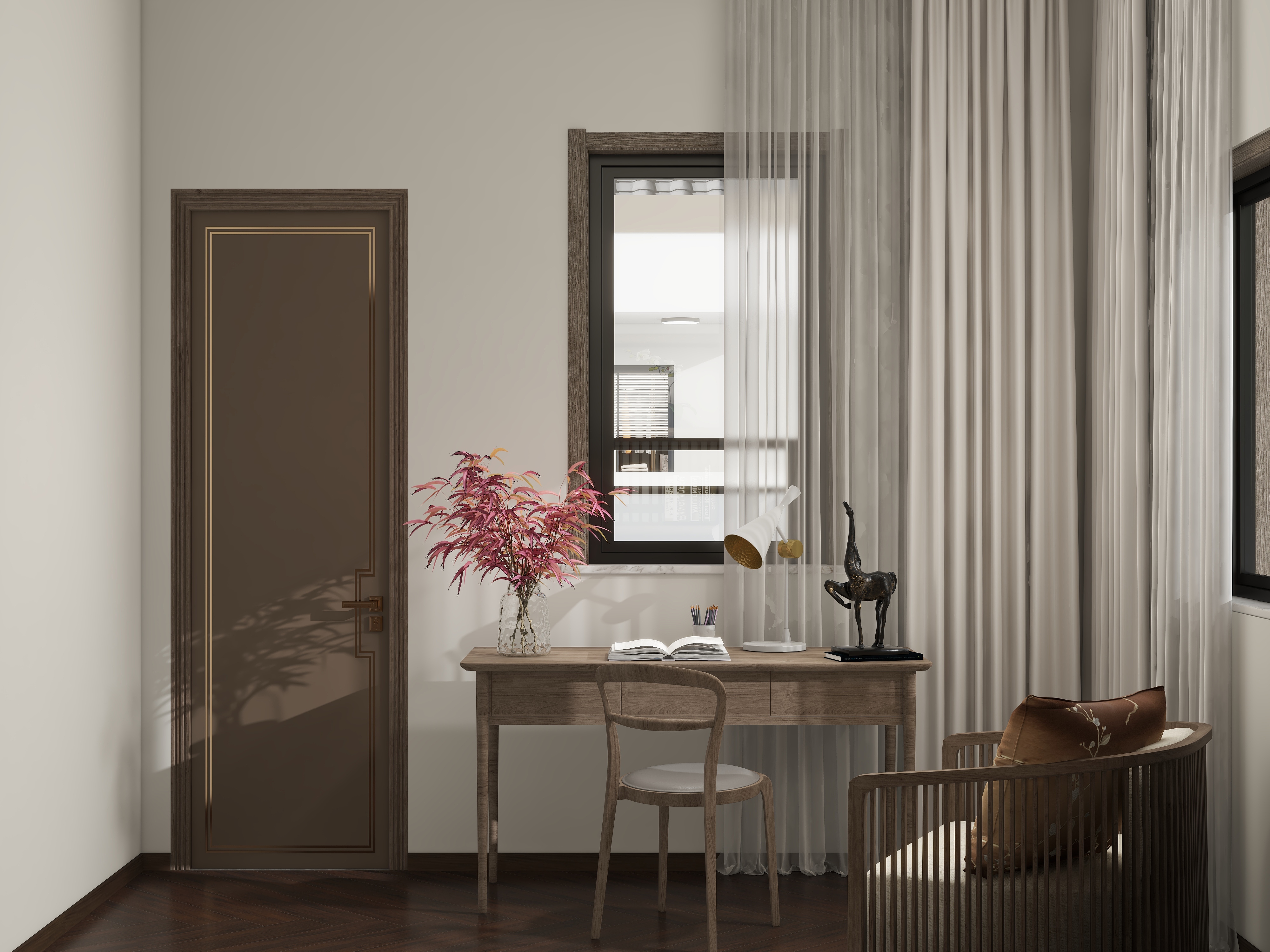 设计师珂源-六指街道能岗村1200㎡16室装修效果图