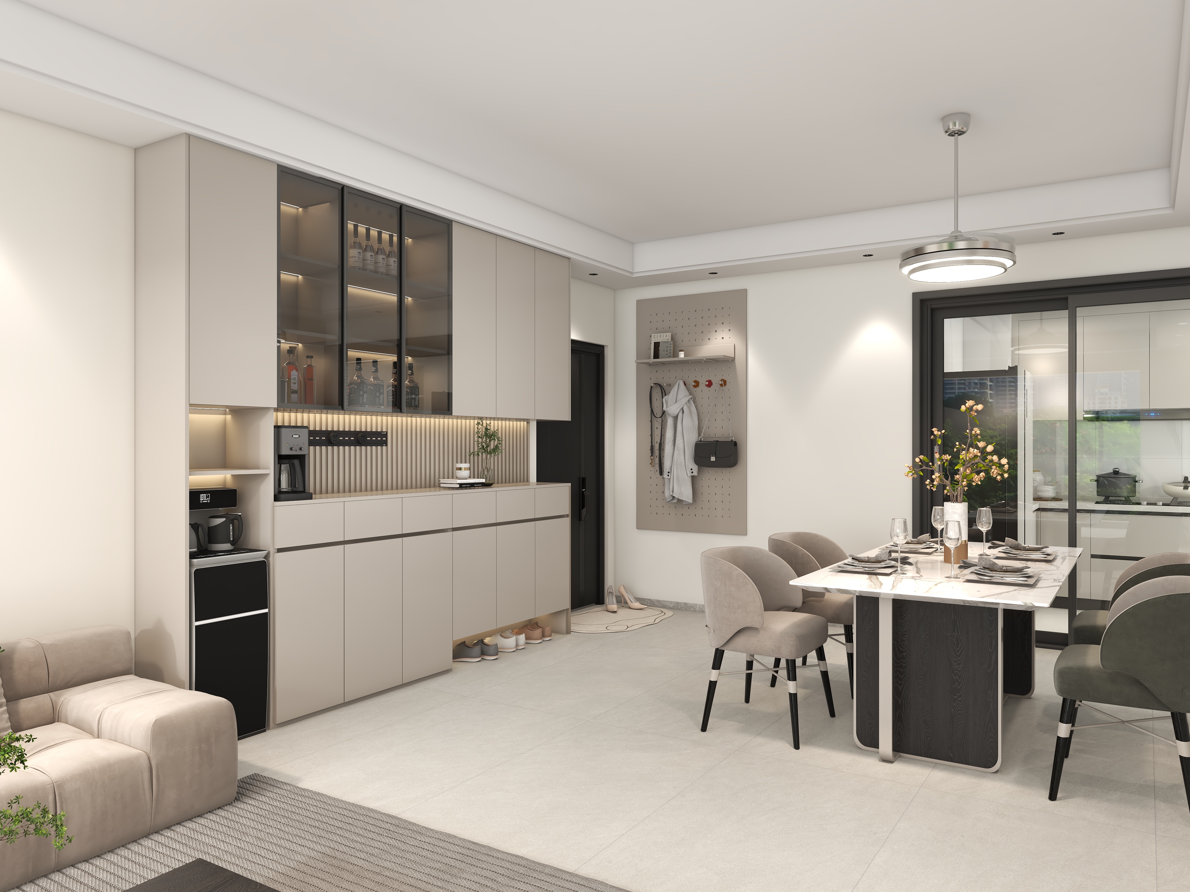 从江欧派橱柜-中央城B区13-2-1604梁府-装修设计方案