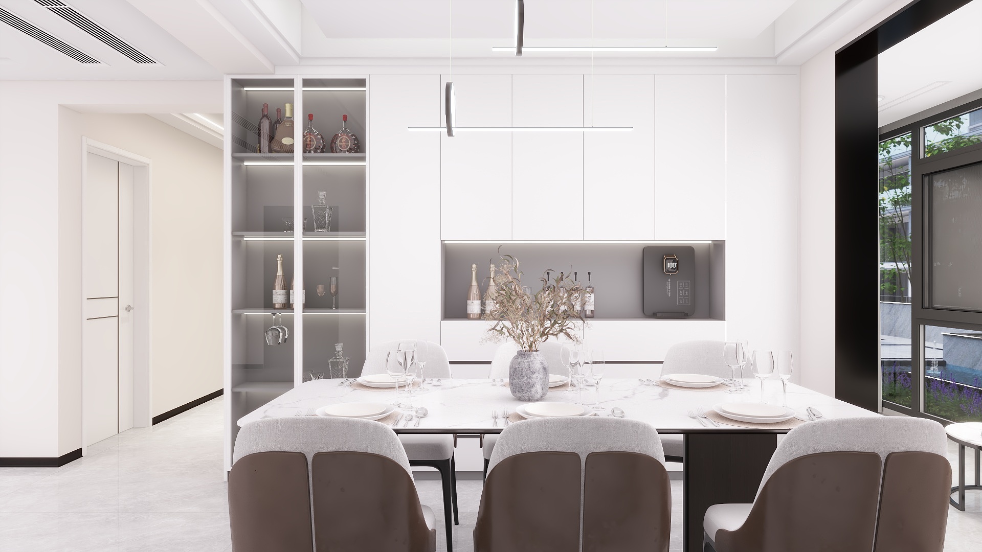 蝉夏John-159㎡4室装修效果图