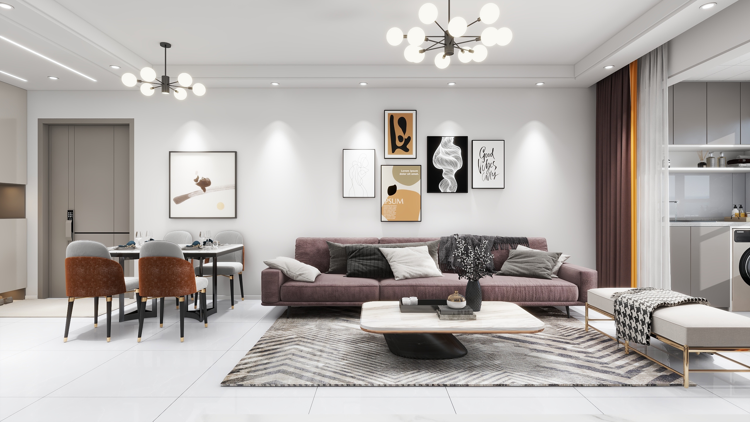 大奎装饰-锦绣92㎡3室-装修设计方案