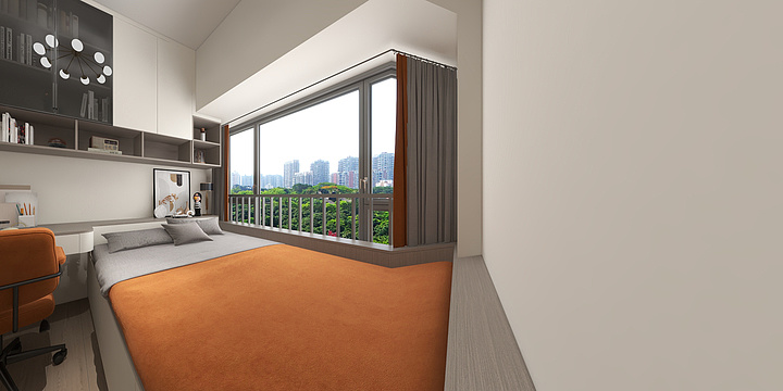 琉璃ling0-5拔翠园2栋A座1808-装修设计方案