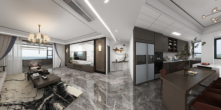 战马装饰-善国臻园20-2-302-装修设计方案