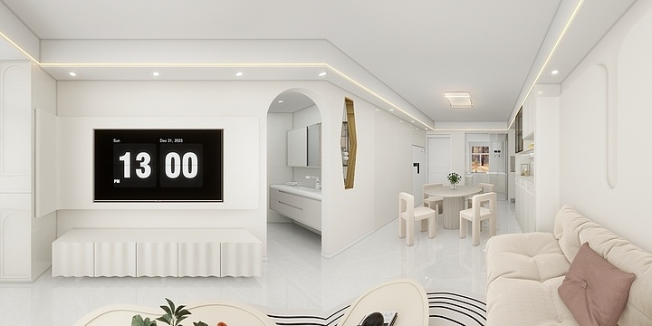 RDC-奶油风-装修设计方案