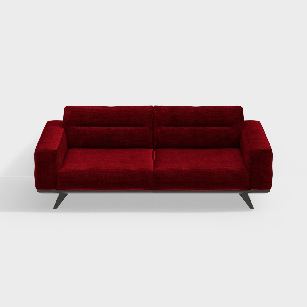 NATUZZI C006 Adrenalina Red love sofa3D模型