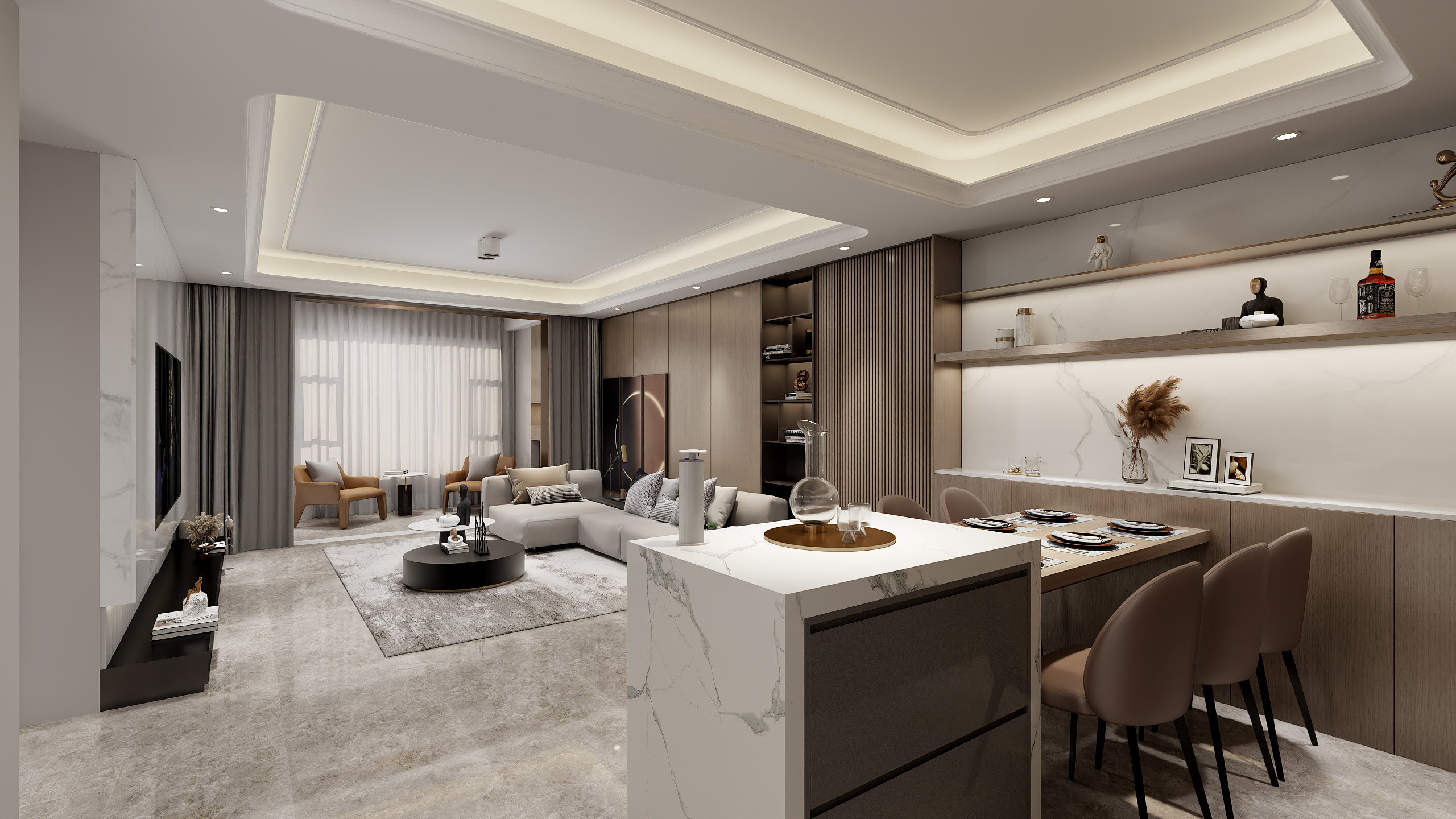 上海璟上建筑装饰设计-招商. 虹桥公馆 改造-装修设计方案