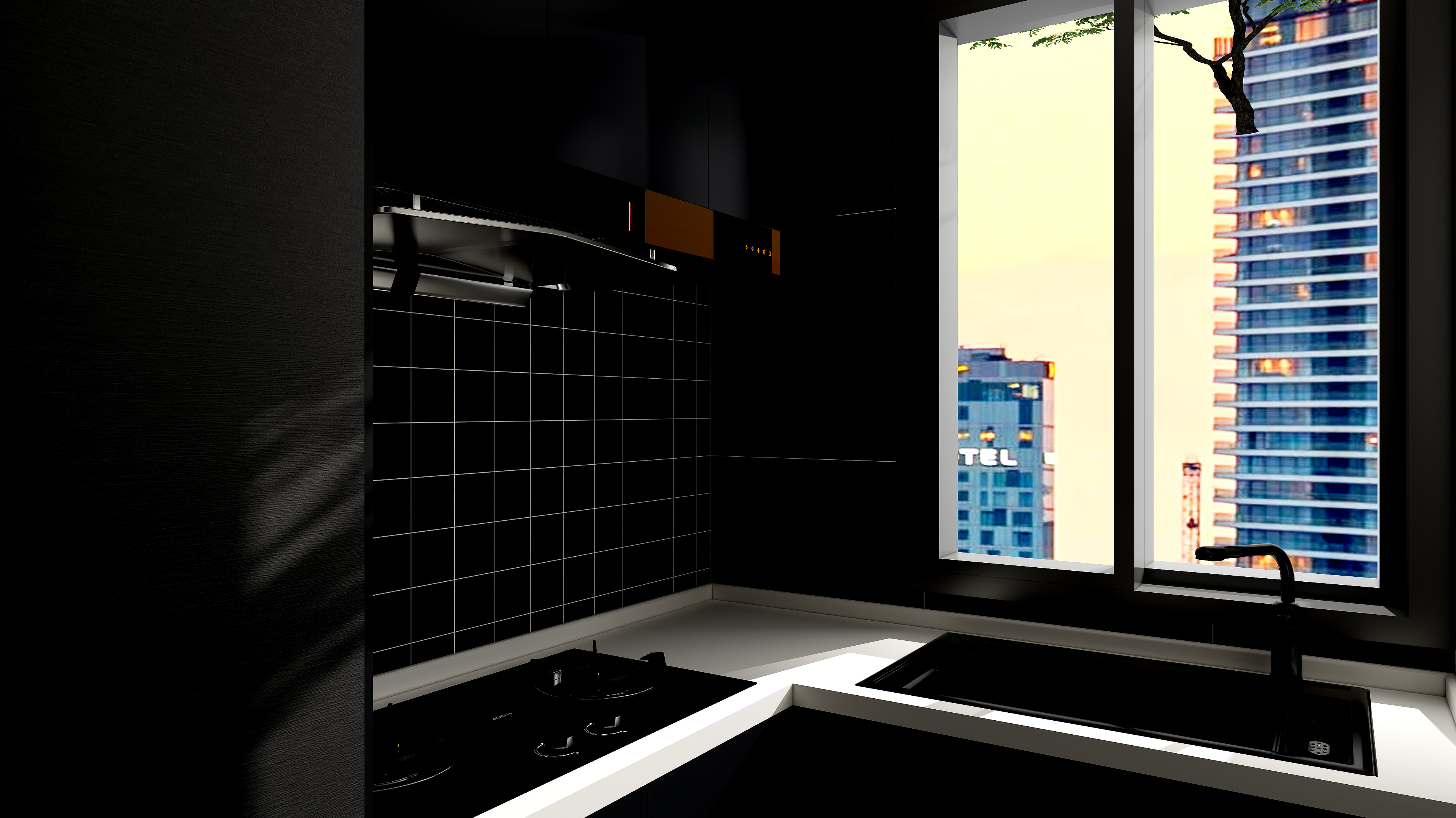 一涧设计-景秀年华家园76㎡3室-装修设计方案