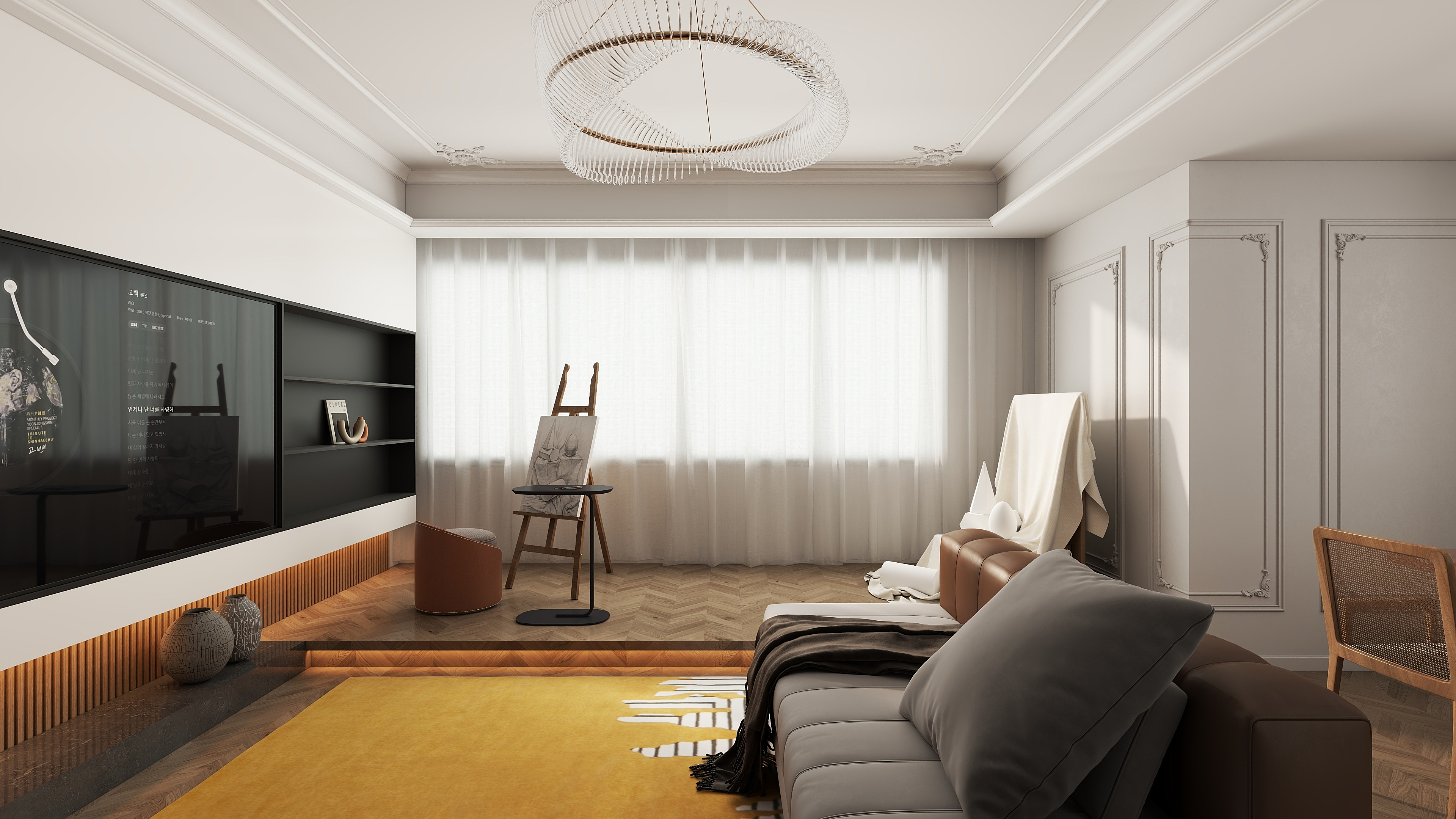 设计师IuKe-某总法式设计-装修设计方案