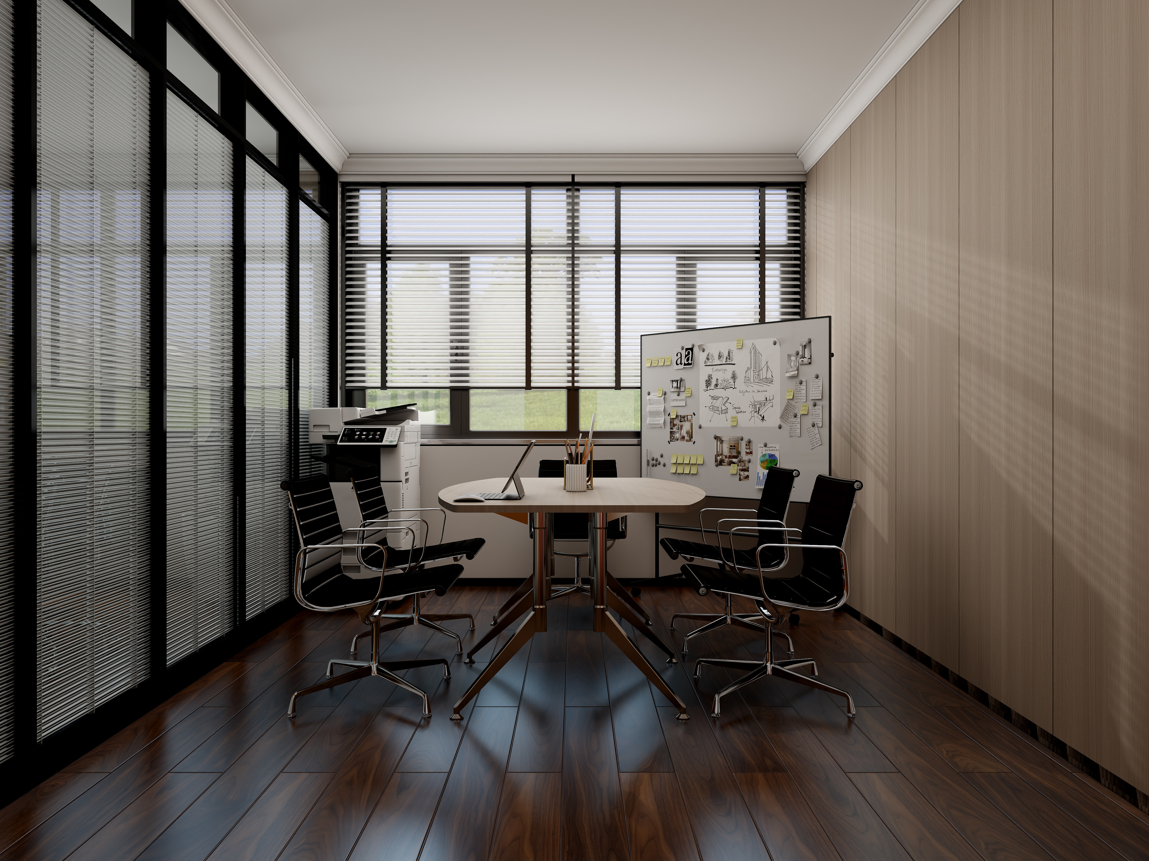 挽苏--工装+41㎡+旅游局办公室-装修设计方案